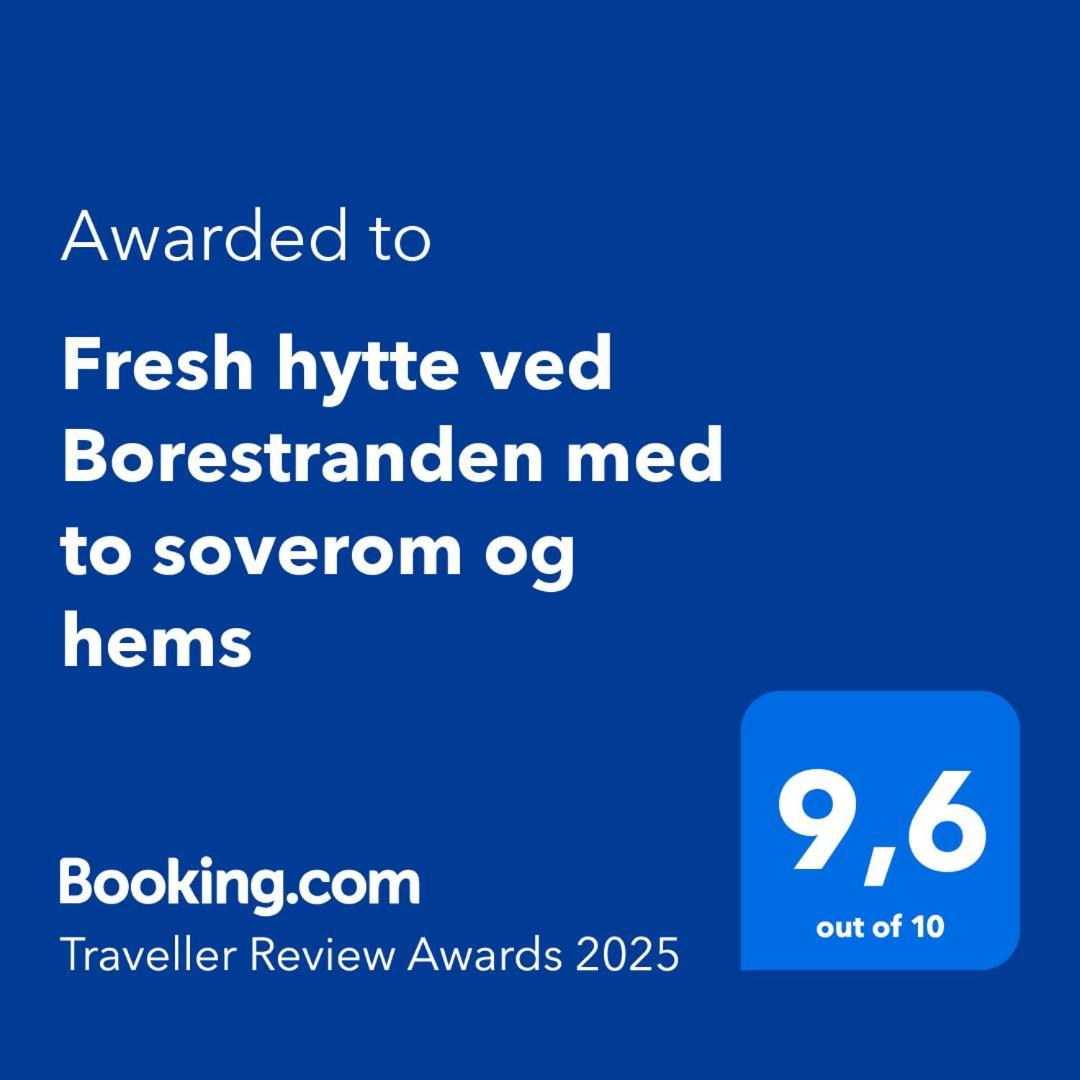 Fresh Hytte Ved Borestranden Med To Soverom Og Hems Klepp Екстер'єр фото